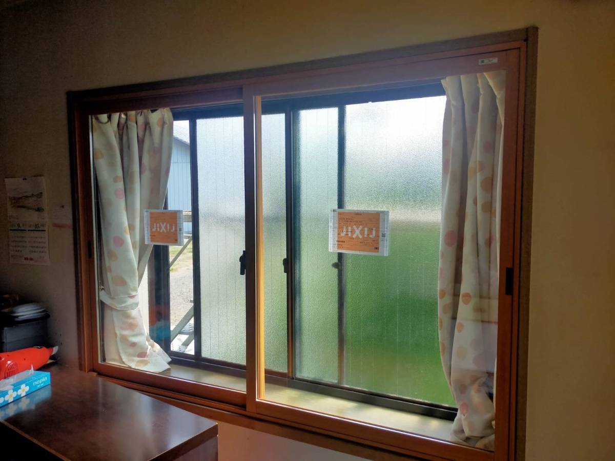 まどありー。の冬の寒さ対策の施工後の写真1
