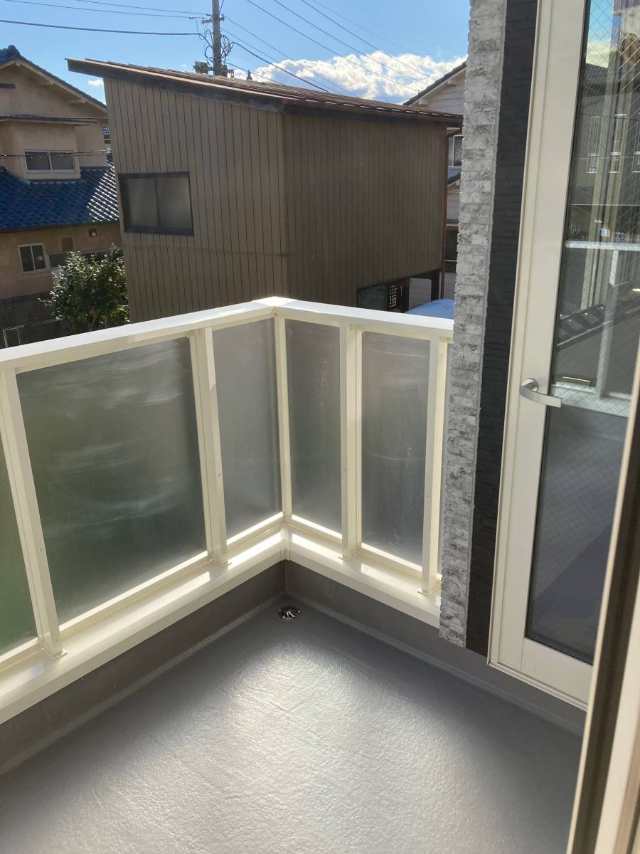 まどありー。のベランダ設置の施工後の写真3