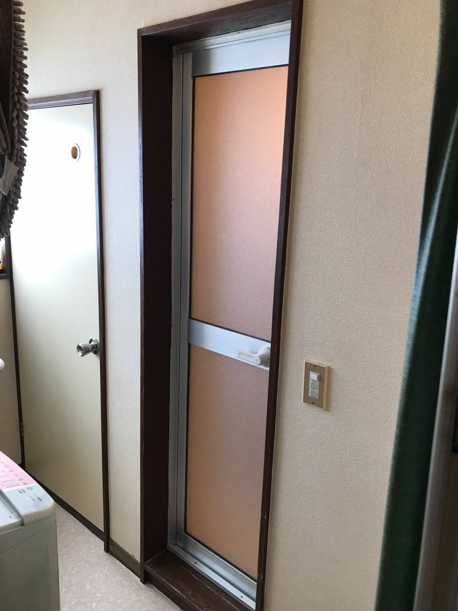 まどありー。の片開きの扉タイプへ交換の施工事例写真