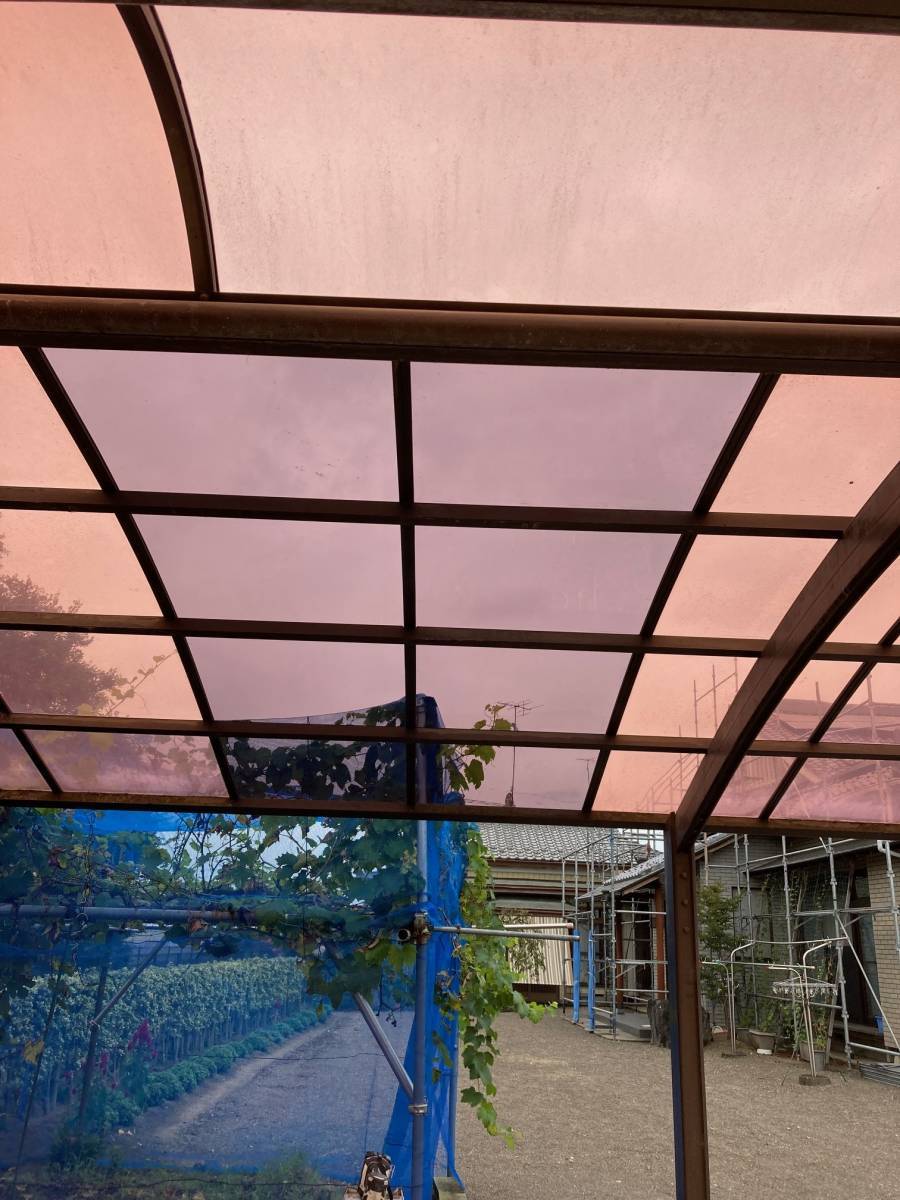 まどありー。のカーポートの屋根材交換の施工後の写真1