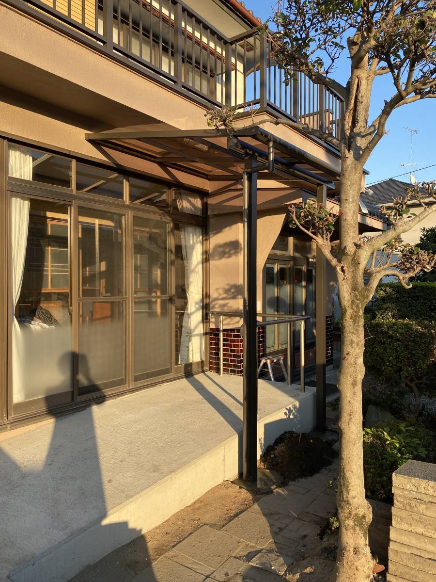 まどありー。のテラス新設の施工事例写真