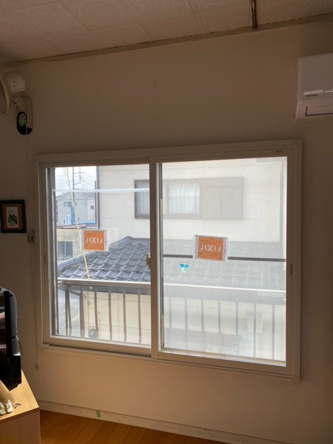 まどありー。の内窓サッシ設置の施工事例写真