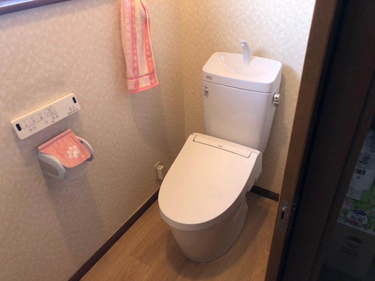 まどありー。太田店のトイレの交換の施工事例写真