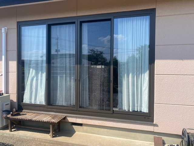 まどありー。太田店のLIXIL　リフォームサッシ　取り替え窓「リプラス」の施工後の写真1