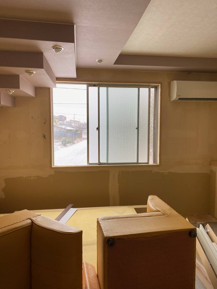 まどありー。太田店の内窓サッシ新設の施工前の写真1