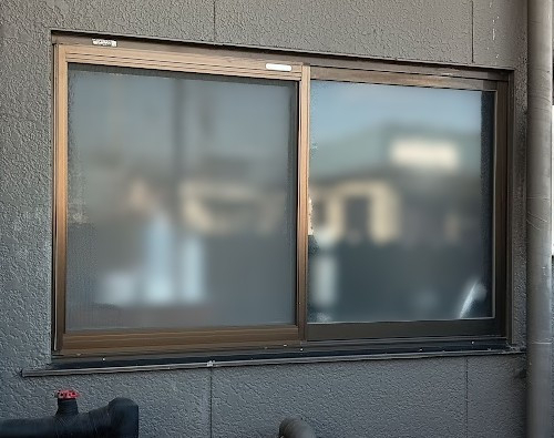 まどありー。太田店の面格子をプラスして、安心の防犯性の施工前の写真1