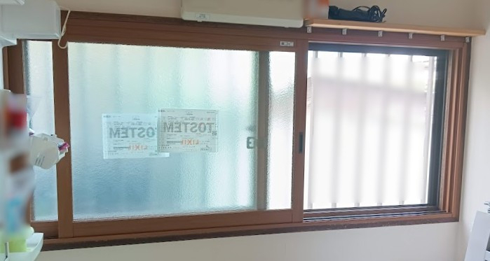 まどありー。太田店の洗面所に内窓設置の施工後の写真1