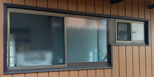 まどありー。太田店の見落としがちな窓も防犯対策の施工前の写真1