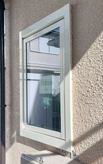まどありー。太田店の窓の種類を変えて、気密性アップの施工後の写真1